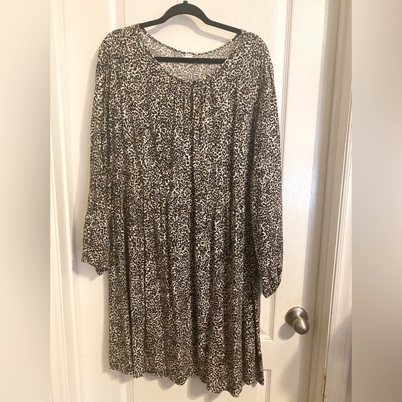 Leopard Print Dress - Picture 1 of 1